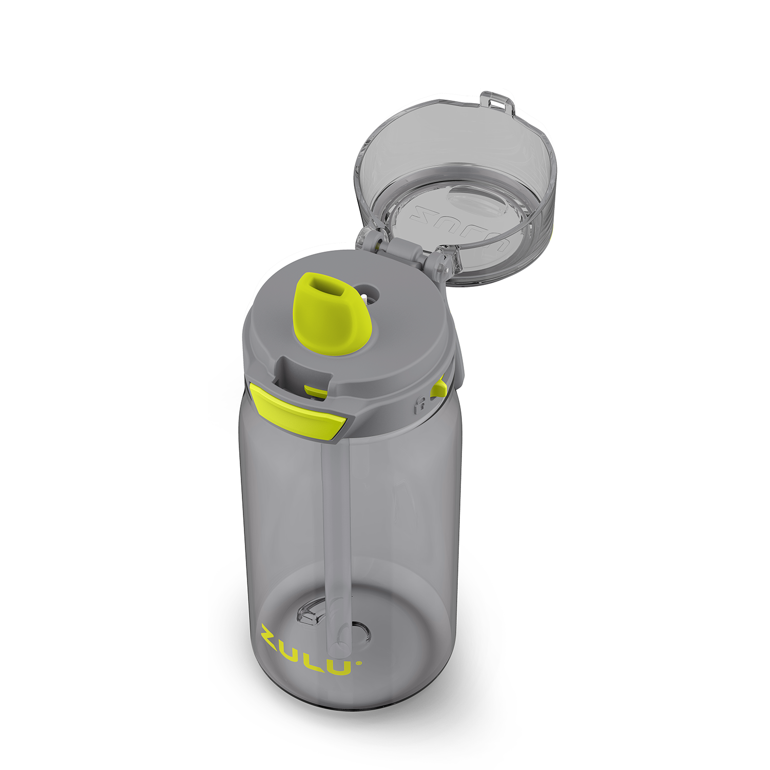 flex-16oz-tritantm-kids-plastic-water-bottle-z3 flextritangreyopen.png